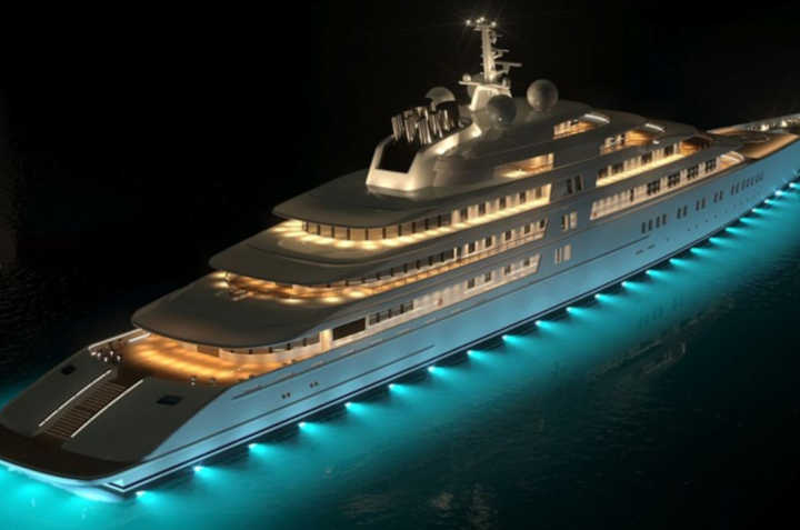 how many mega yachts are there